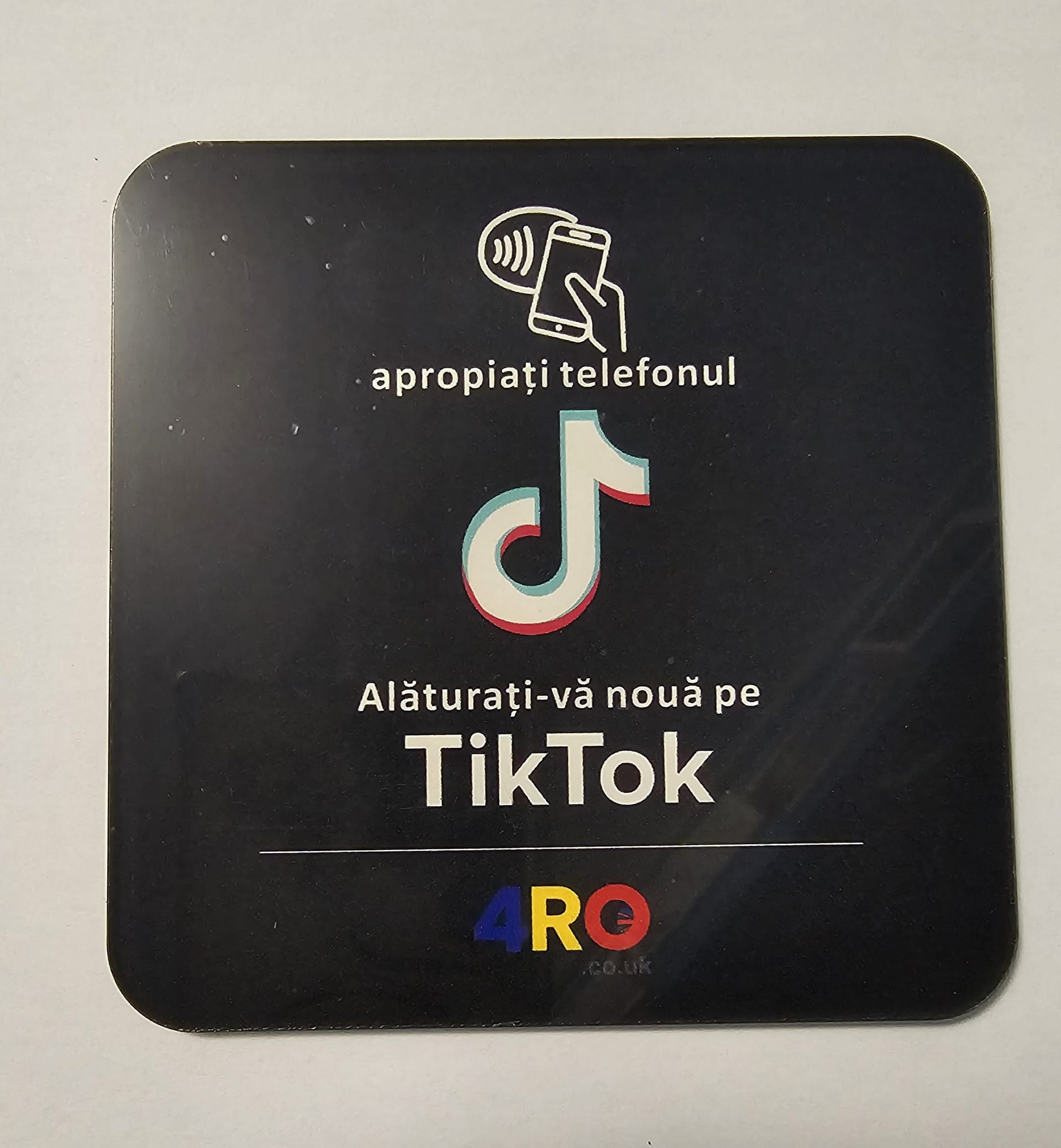 Card NFC TikTok – Română / English – Setup inclus - imagine 2