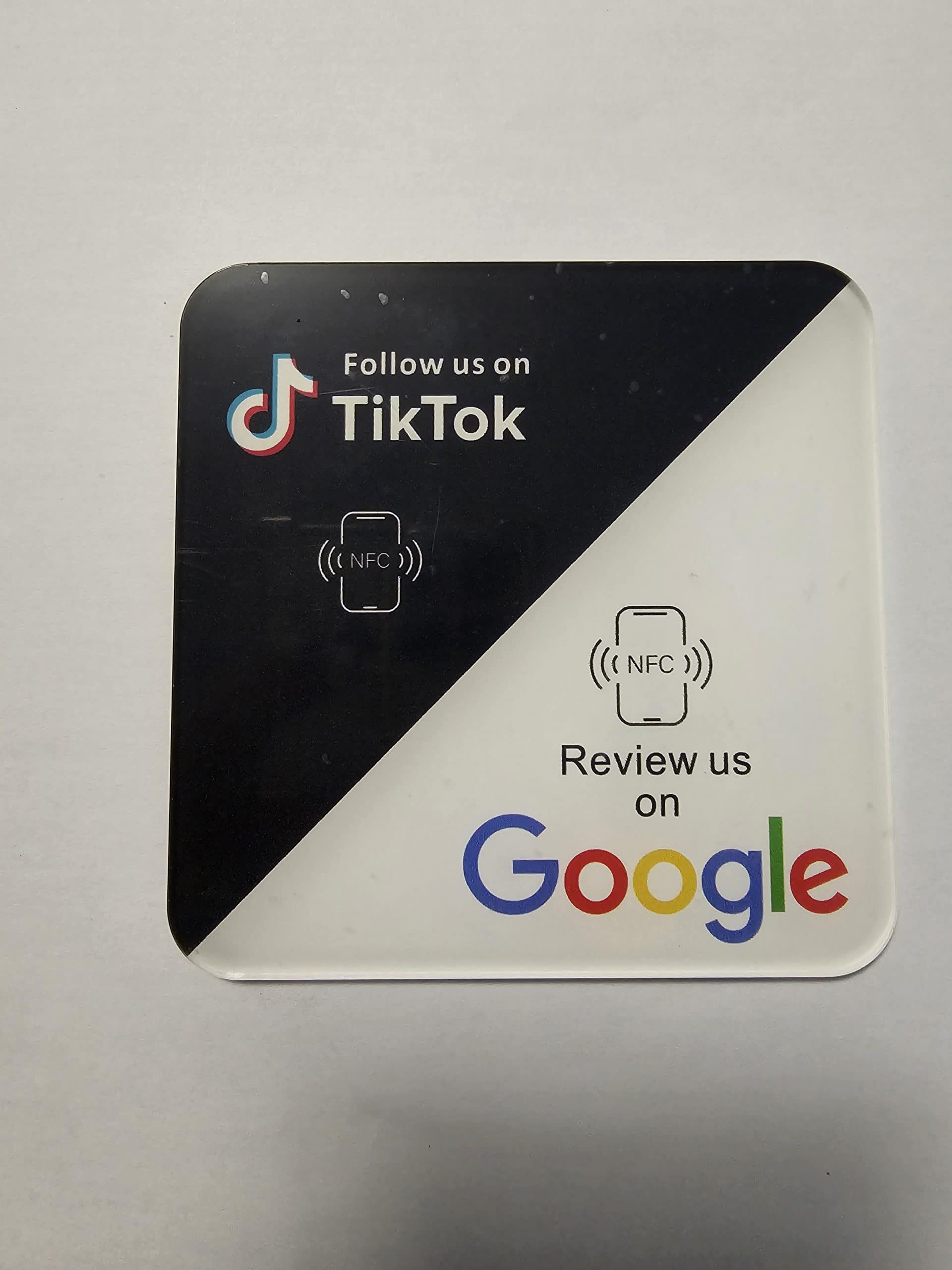 Card NFC Google Review + TikTok – Română / English – Setup complet inclus - imagine 4